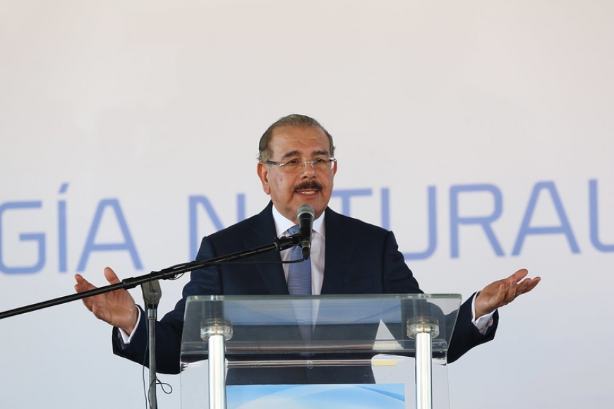Danilo Medina inaugura gasoducto