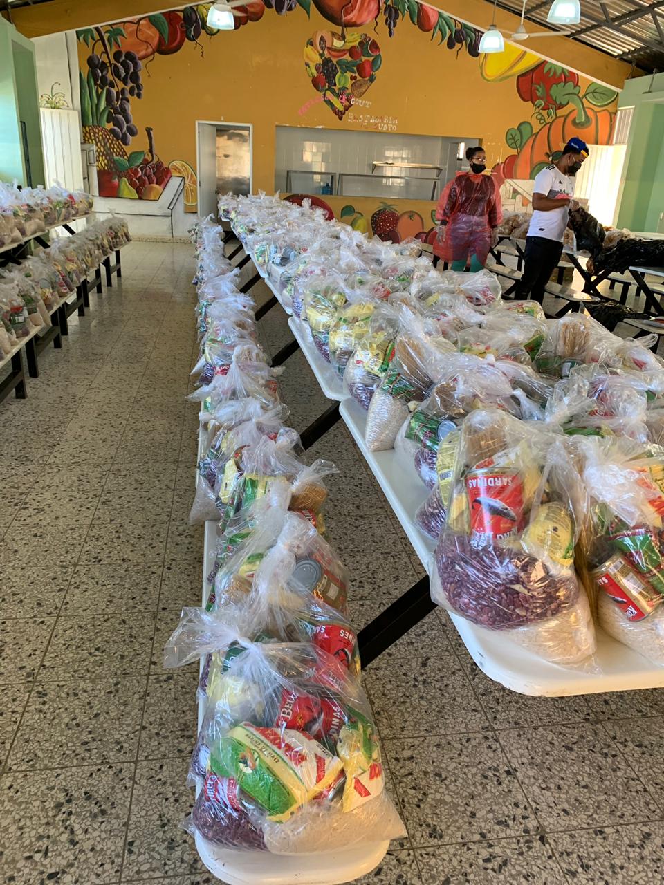 Entrega de alimentos