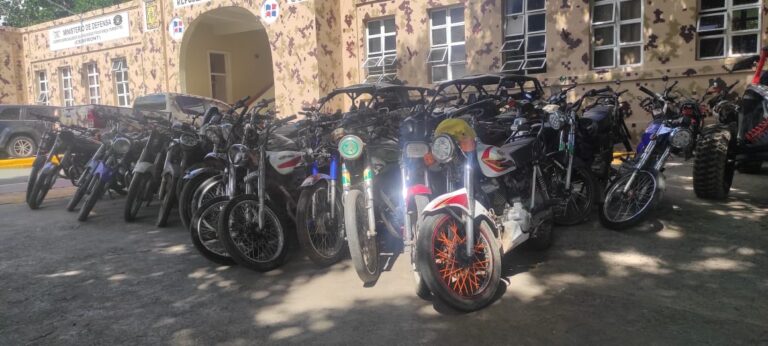 Cesfront recupera 32 motocicletas