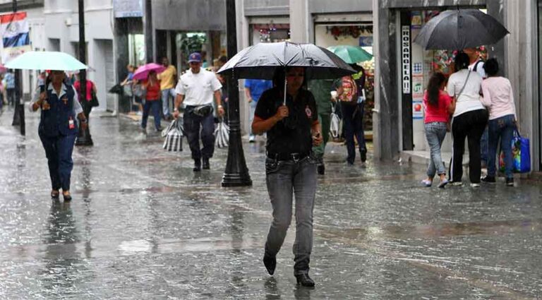 Vaguada seguirá generando aguaceros locales y tronadas en algunos puntos del país