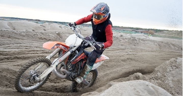 Muere joven en accidente en practicaba de Motocross