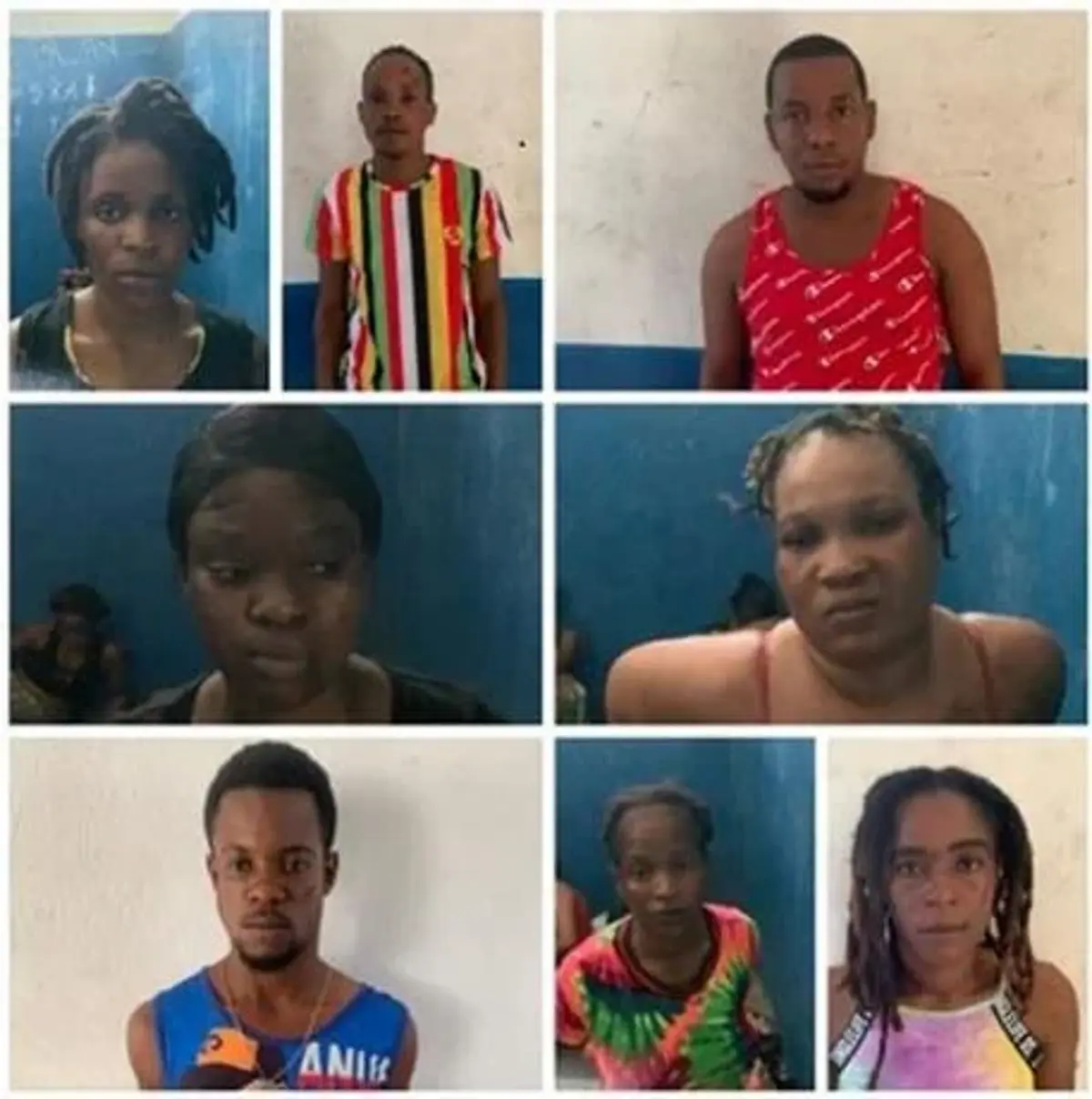 Apresan 8 miembros de banda haitiana