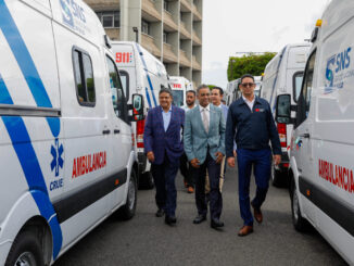 Sistema 9-1-1 suma 120 nuevas ambulancias entregadas al SNS