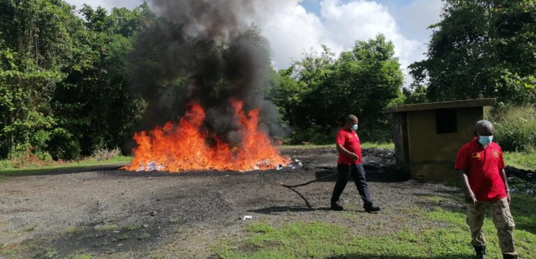 RD ha incinerado más de 32 toneladas de drogas en el año