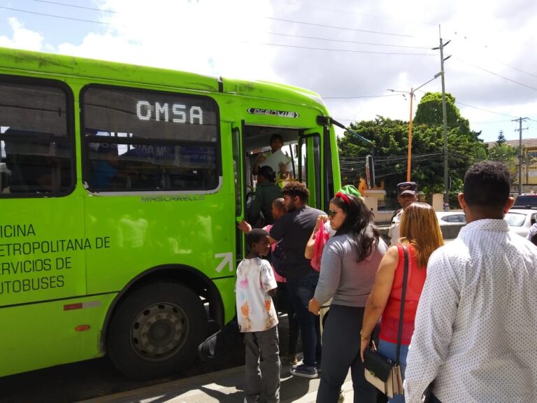 OMSA anuncia transporte gratis durante feriado del 01 de enero