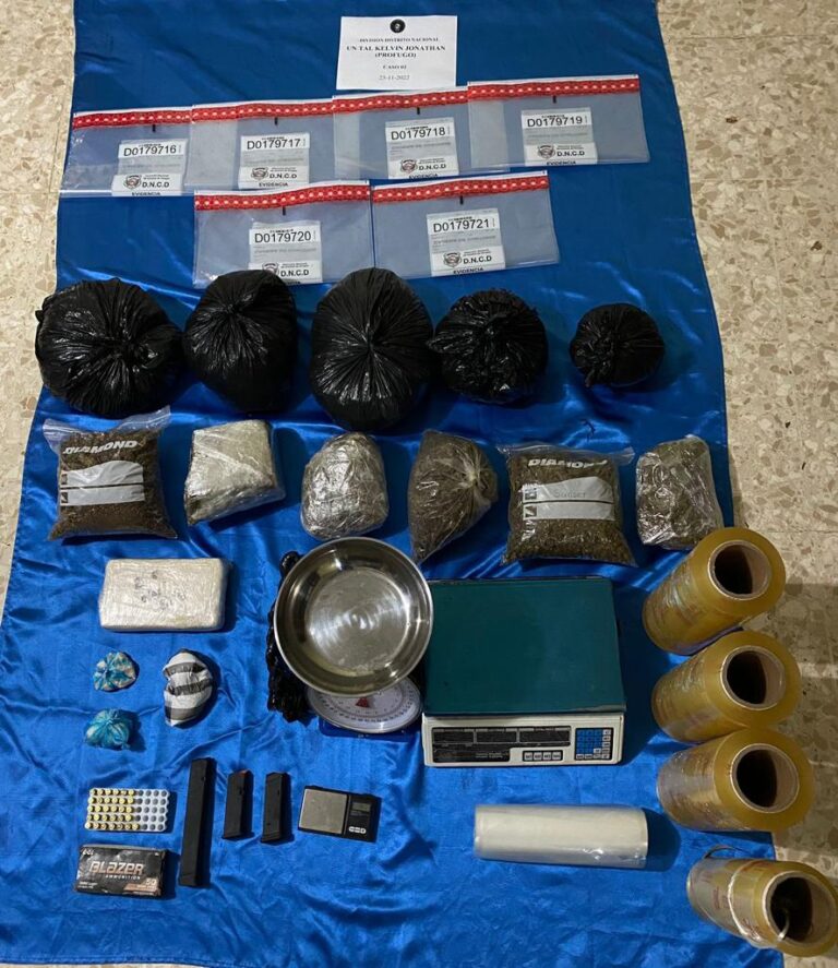 Golpe contundente al microtráfico de drogas