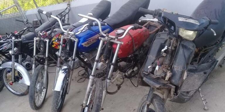 PN recupera más de 20 motocicletas mediante operativos