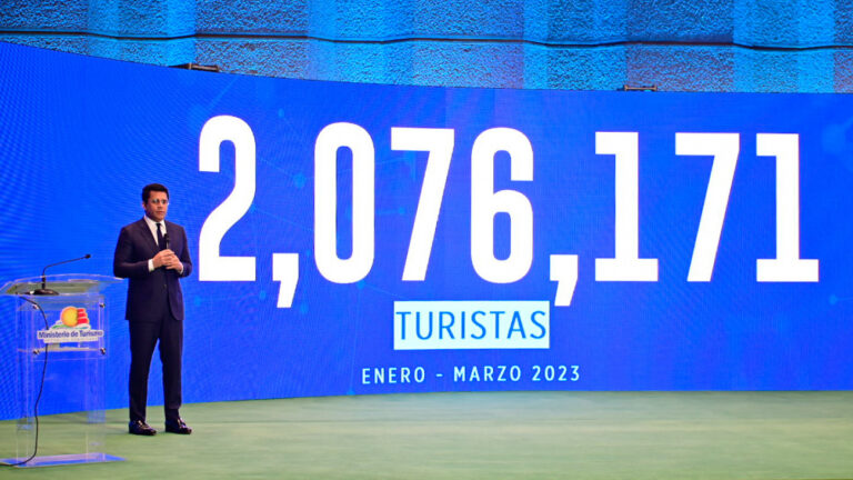 RD rompe récord de llegada turistas en primer trimestre 2023