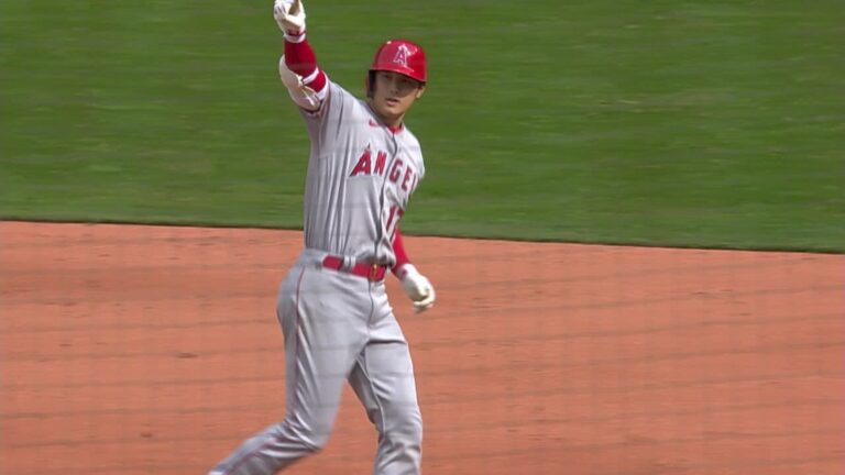 Ohtani quedó a unos pies de lograr una hazaña nunca antes vista