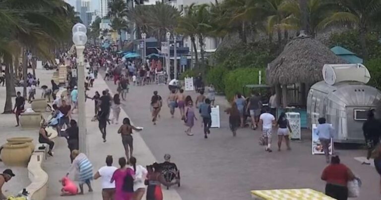 Varias personas heridas durante tiroteo en Hollywood Beach