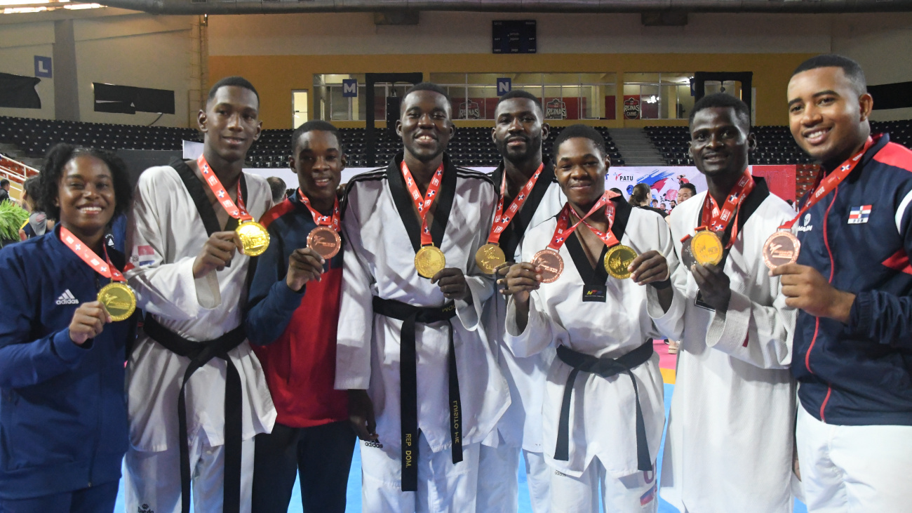 IMG_1267 RD gana dos medallas de oro en la modalidad TK3 del Campeonato Panamericano de Taekwondo