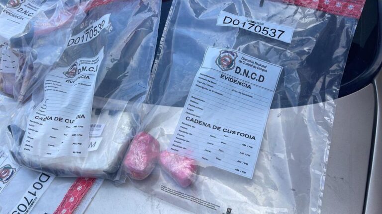 Detienen hombre en municipio de guerra con más de un kilogramo de cocaína