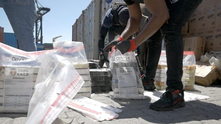 Incautan en Puerto Caucedo 728 paquetes presumiblemente cocaína