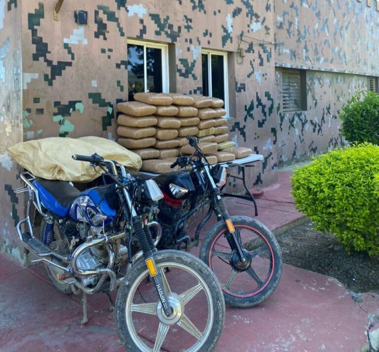 ERD, CESFRONT y DNCD incautan más de 500 libras presumiblemente marihuana