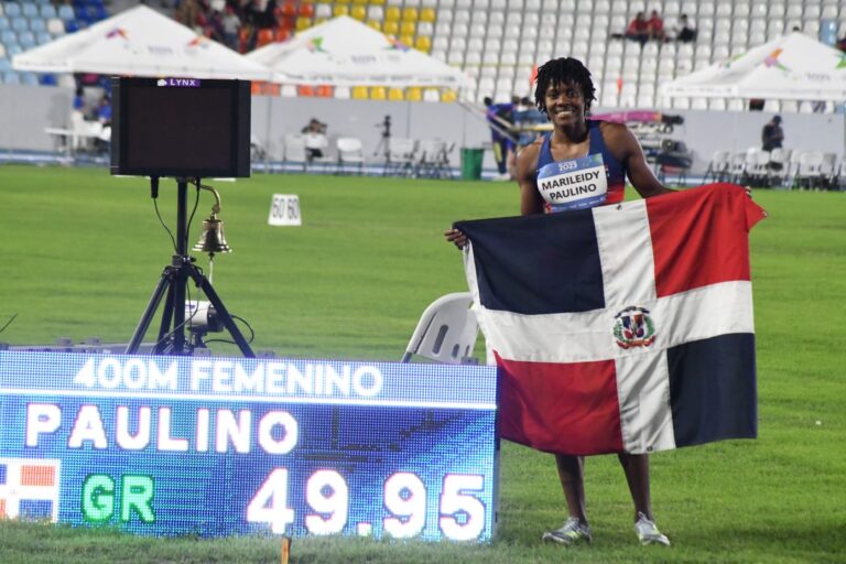 Marileidy y Ramírez lideran cosecha medallas del atletismo
