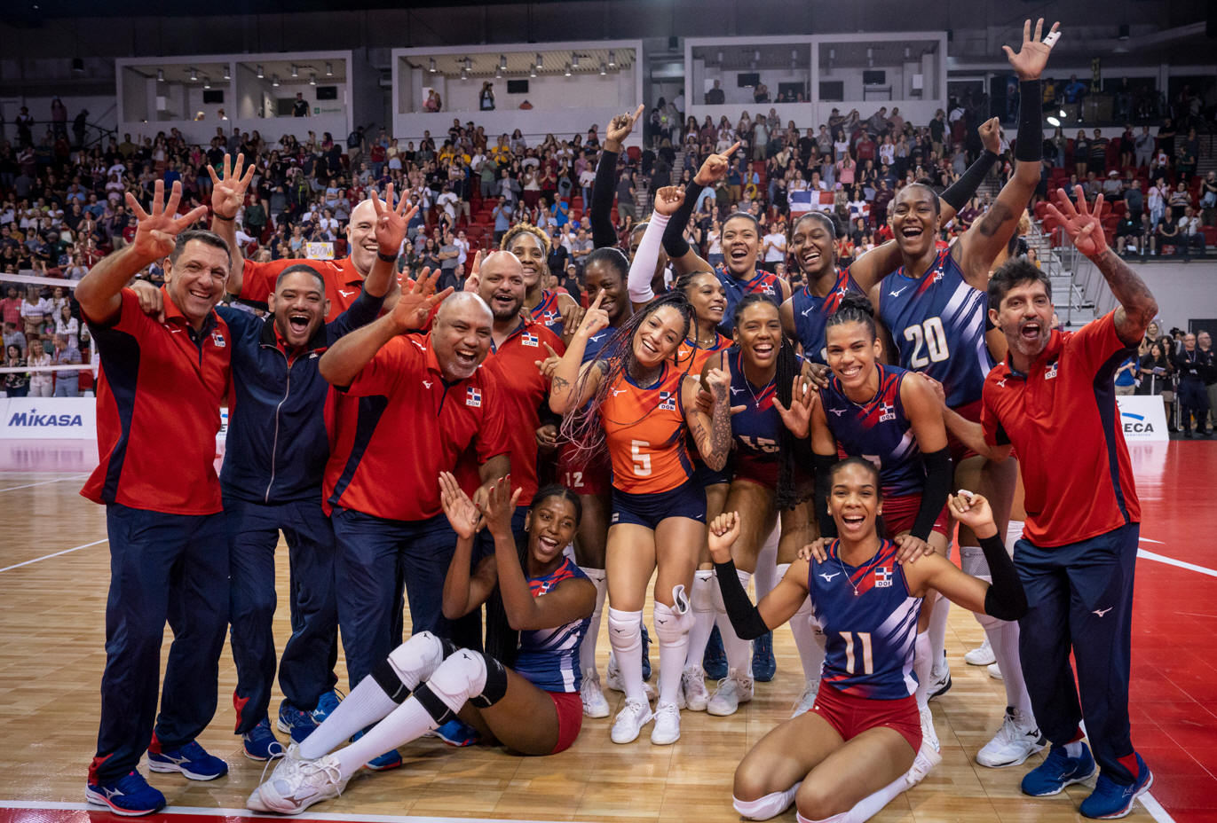 CAMPEON Reinas del Caribe conquistan el oro Continental Femenino Voleibol