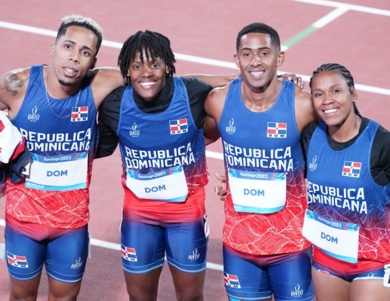 Cuarteta mixta 4x400, oro y récord en Panamericanos de Chile