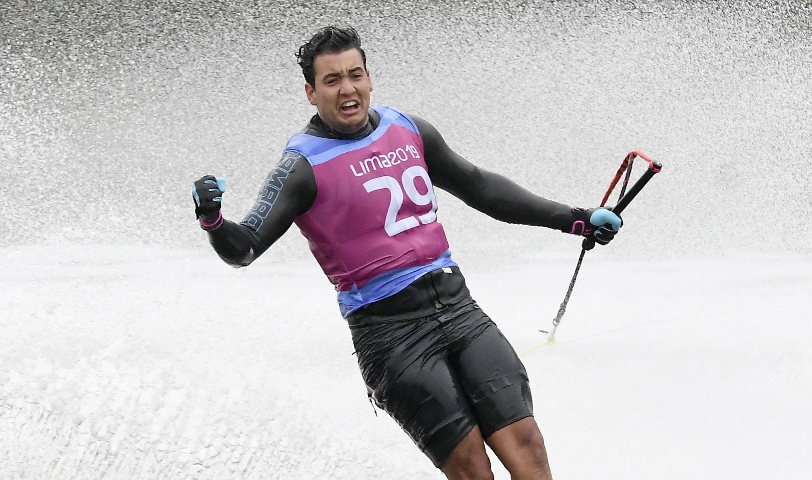 esqui-nautico Robert Pigozzi obtiene medalla de plata en esquí acuático