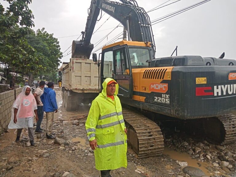 Obras Públicas lamenta y expresa pesar por vidas perdidas durante lluvias
