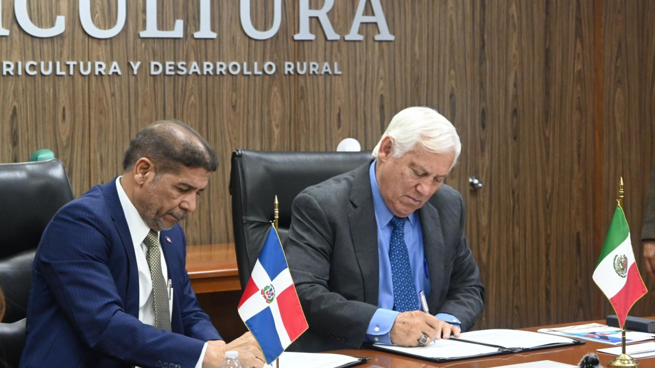 pl Ministros de Agricultura de RD y México establecen alianza estratégica