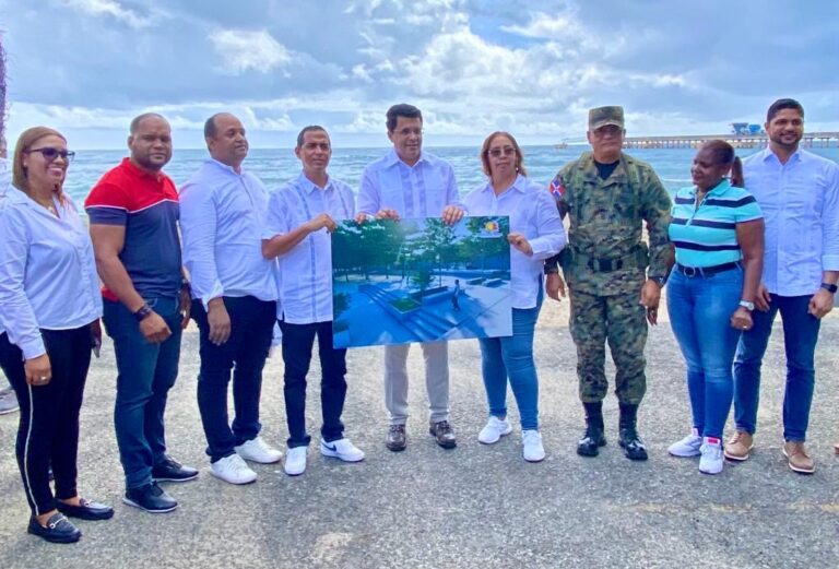 Ministro de Turismo deja iniciadas obras en los Bajos de Haina