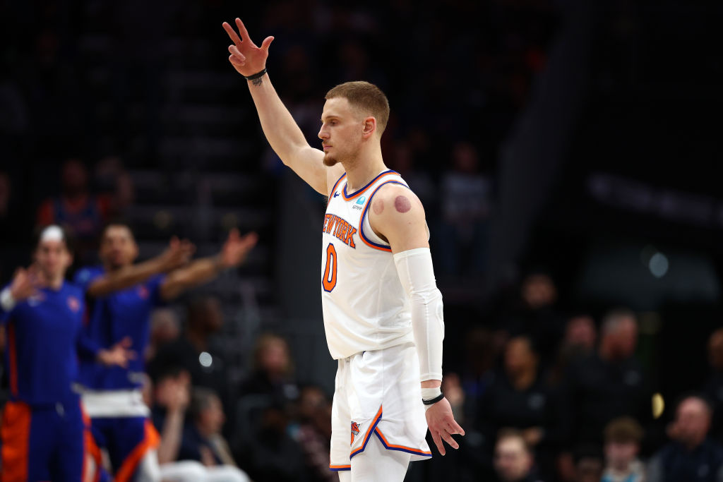New York Knicks v Charlotte Hornets Los Knicks terminan enero con 14-2