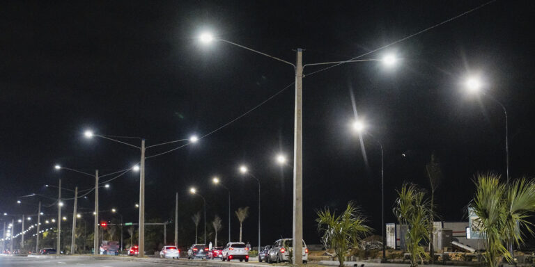Edesur instaló más de 18,000 luminarias nuevas tipo led en 2023