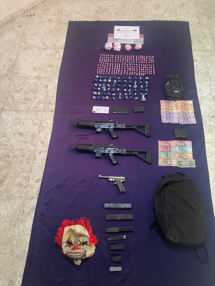 Apresan tres y ocupan más de 25 mil gramos de drogas