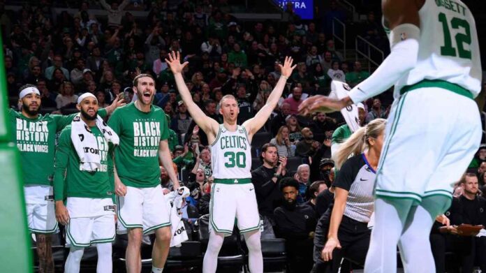 Día de San Valentín: Boston Celtics arrasan con victoria histórica Día de San Valentín: Boston Celtics arrasan con victoria histórica