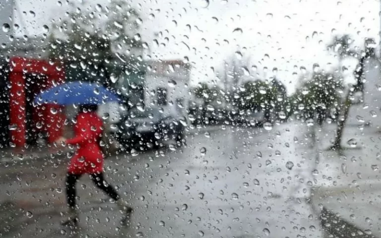 Sistema frontal provocará lluvias dispersas sobre el país