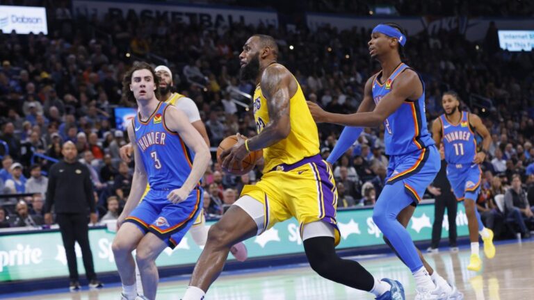 Los Lakers certifican su gran momento ante los Thunder