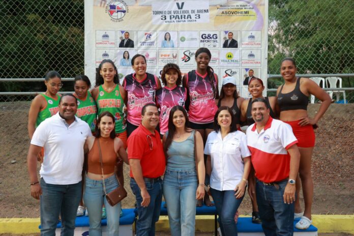 VOLI-1 “Las Olímpicas” ganan torneo de arena “Villa Tapia 2024”
