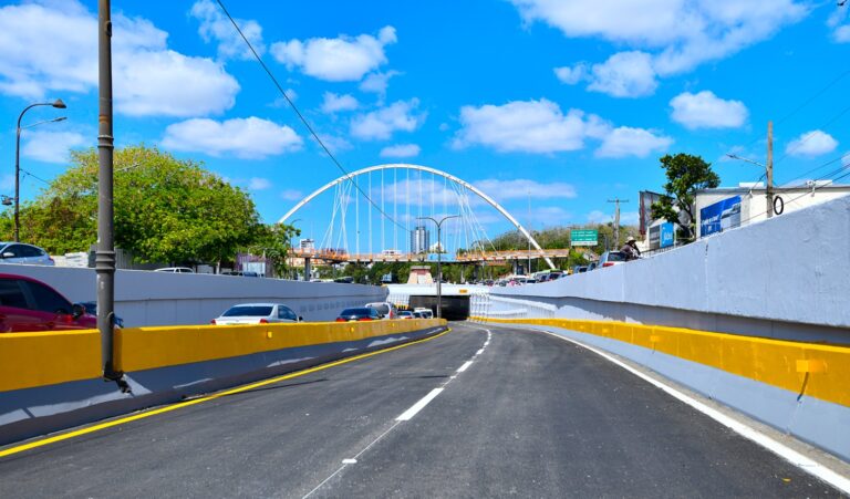 Obras Públicas deja abierto al tránsito el paso a desnivel