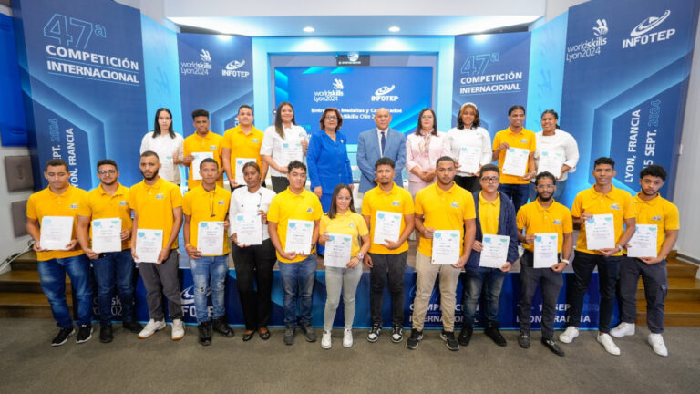 Infotep anuncia RD participará en WorldSkills Lyon, Francia