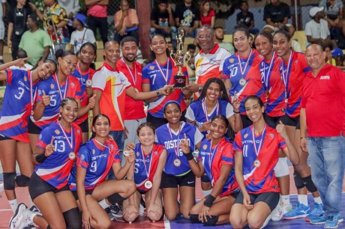 VOLI-5 Distrito Nacional se corona campeón de la Copa de Voleibol