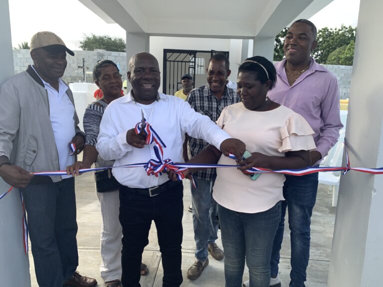 Junta Distrital El Limonar inaugura obra de remoción de cementerio Municipal
