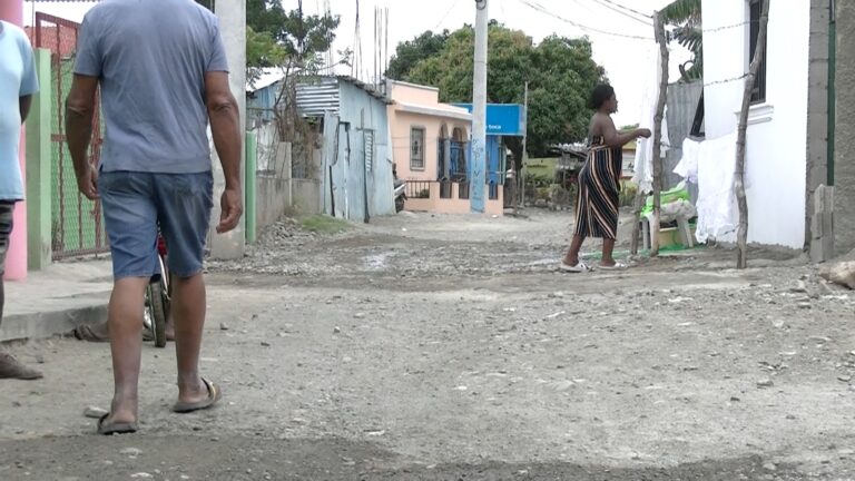 En espera de ejecución de trabajos de gobierno se encuentra  sector Santa Rosa Bani
