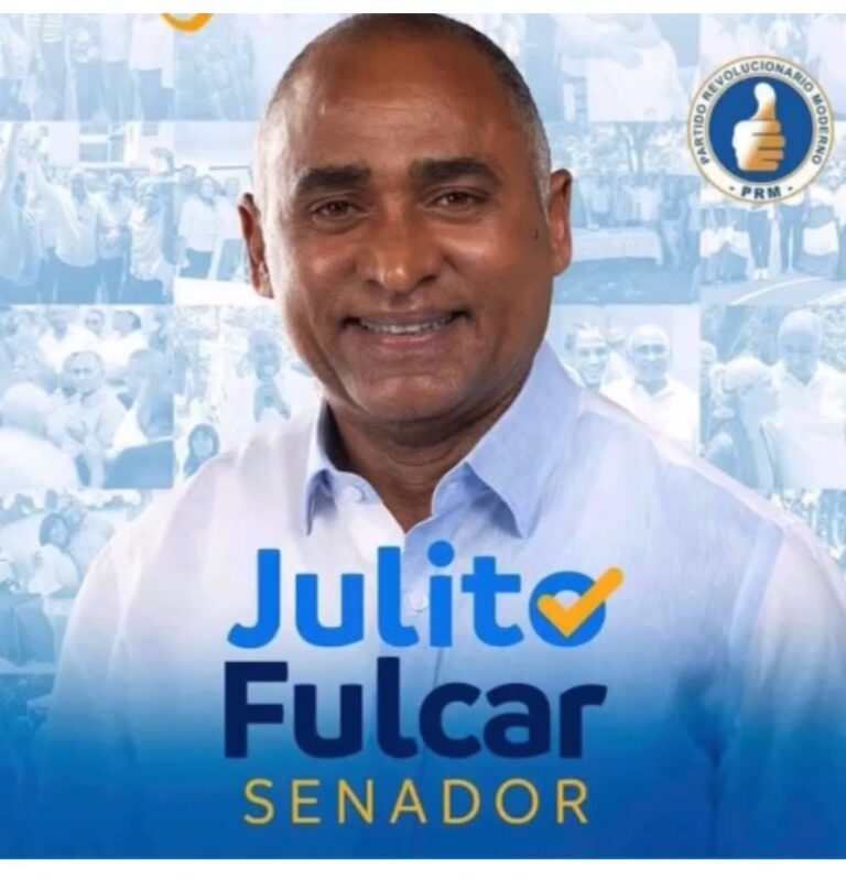 Julito Fulcar gana senaduría de Peravia