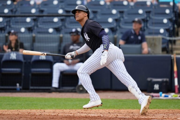 Juan Soto brilla en la victoria de los Yankees sobre los Gigantes