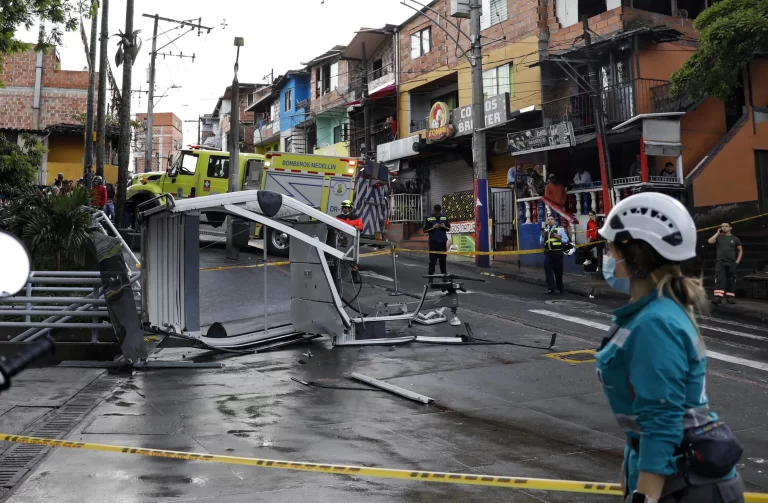 Accidente en el Metrocable de Medellín