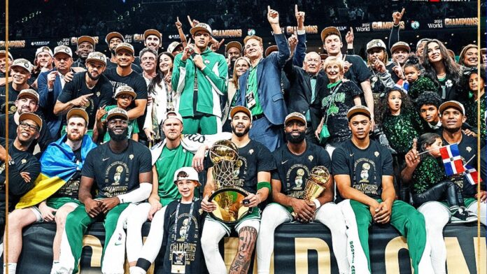 celtics-campeones Los Celtics de Boston ganaron el Campeonato de la NBA 2024
