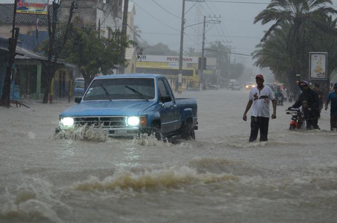 Beryl al sur del país, aguaceros en algunas localidades
