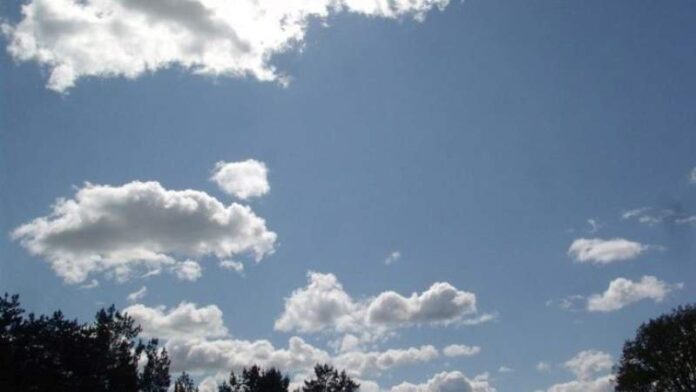 Cielo Nubes dispersas en gran parte del país