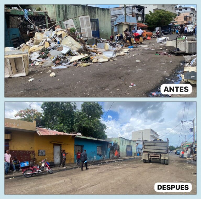 Alcadìa del Distrito Nacional cierra metaleras ilegales en operativo en Villa Consuelo
