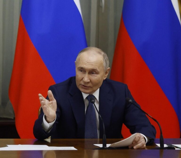 Putin amenaza a Occidente