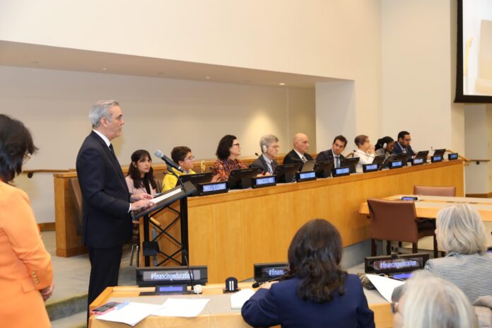 Abinader destaca inversión en educación en reunión de alto nivel en la ONU