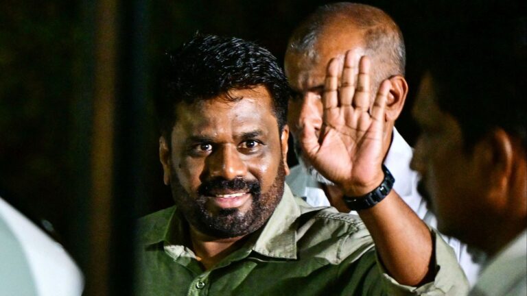 Un marxista llega al poder en Siri Lanka