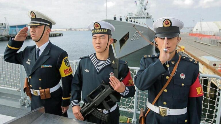 China desarrolla maniobras militares alrededor de Taiwán como “medida de advertencia”