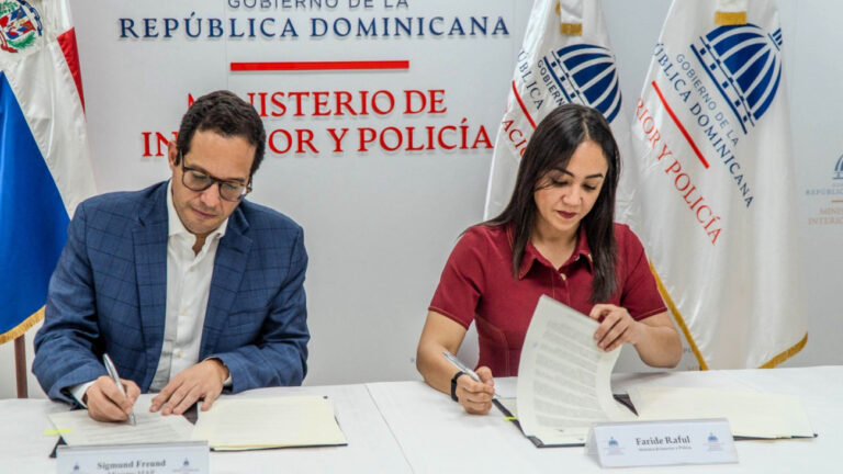 MIP y MAP firman convenio para fortalecer monitoreo de seguridad ciudadana