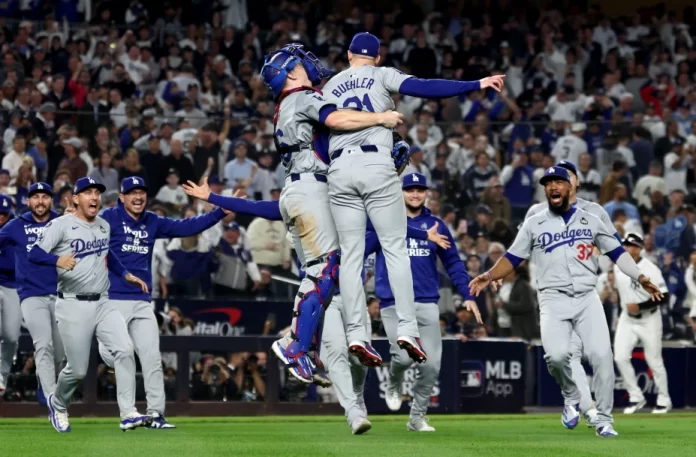 Los Ángeles Dodgers se coronaron campeones de la Serie Mundial